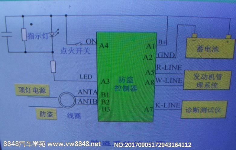 10款长城腾翼防盗接线